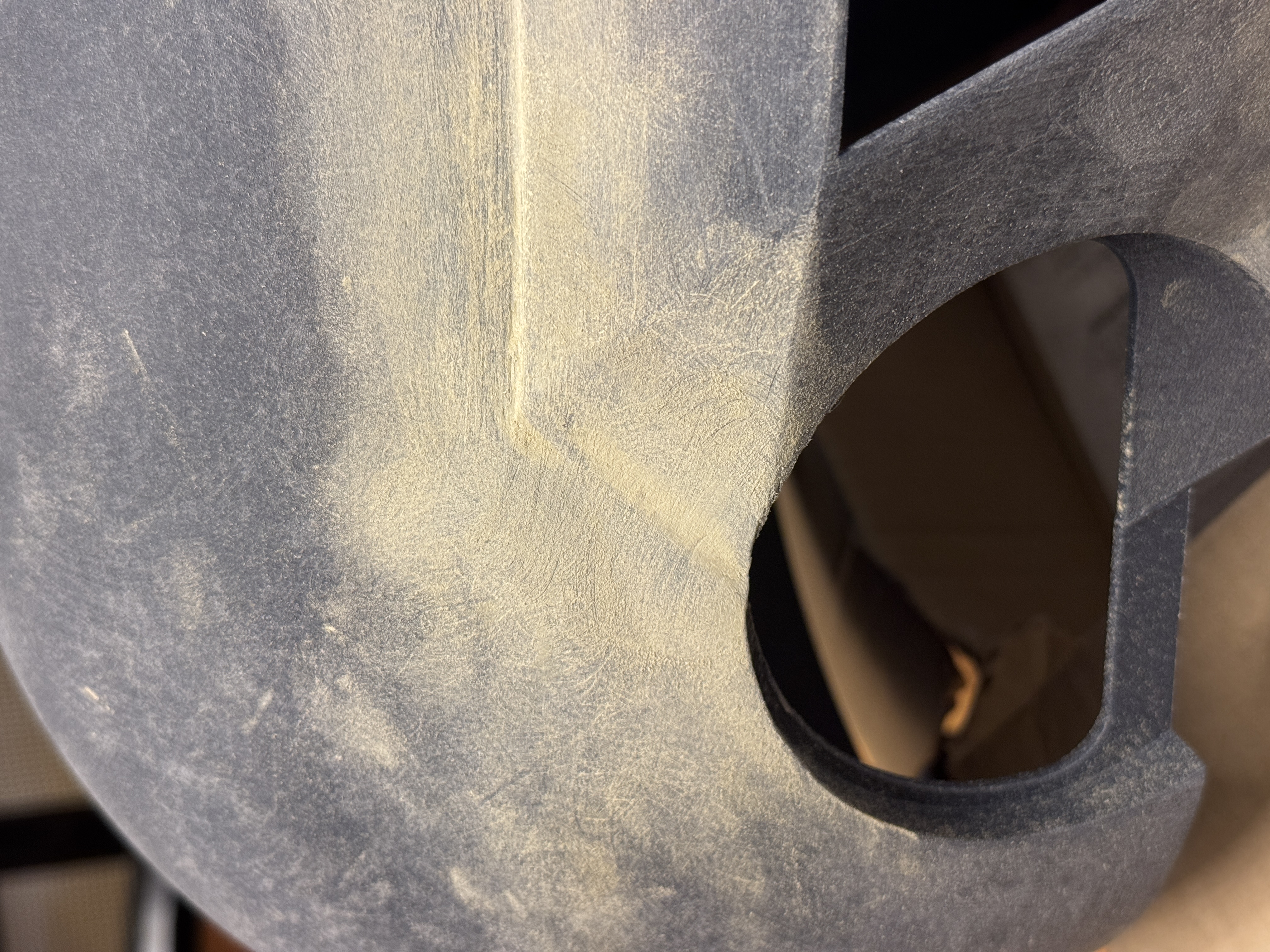 Bondo application, pass 2