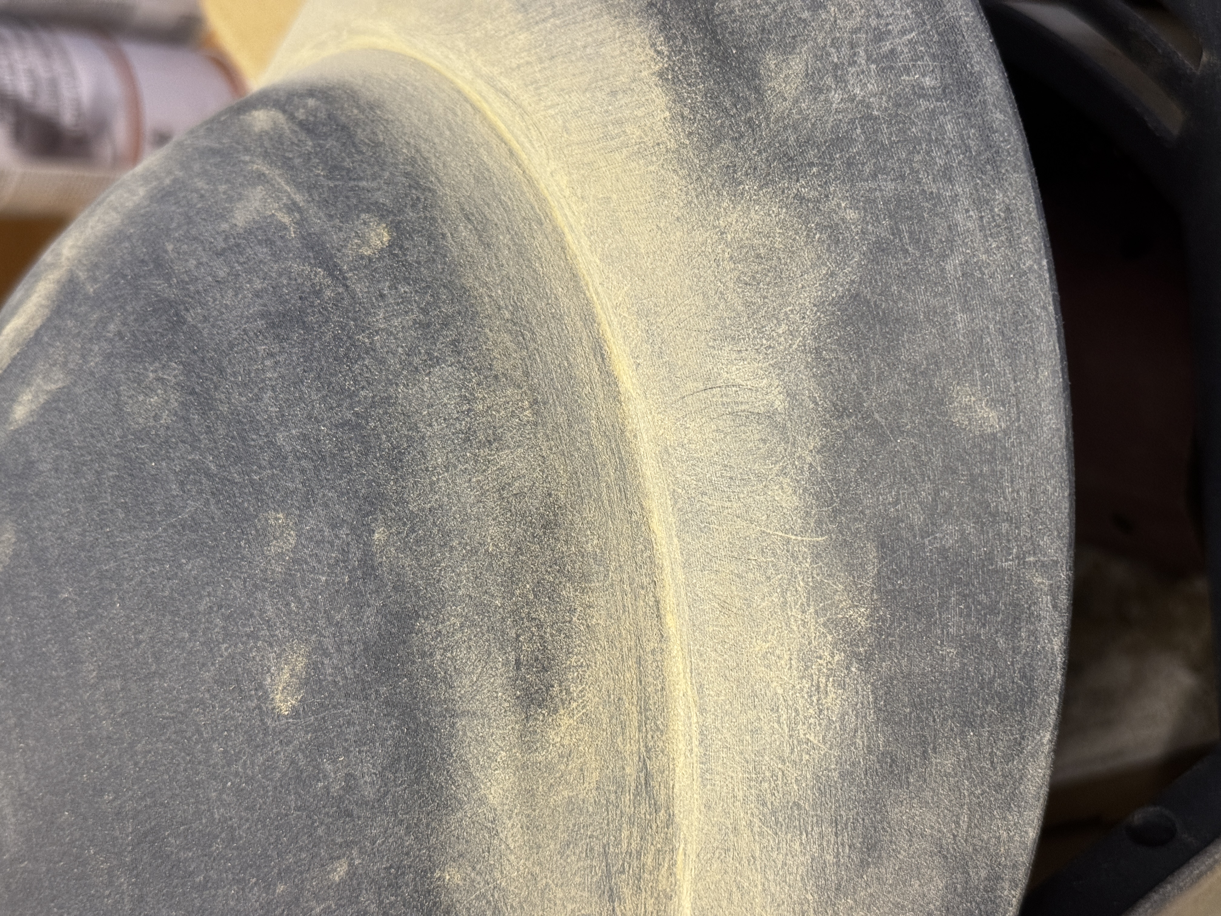 Bondo application, pass 3