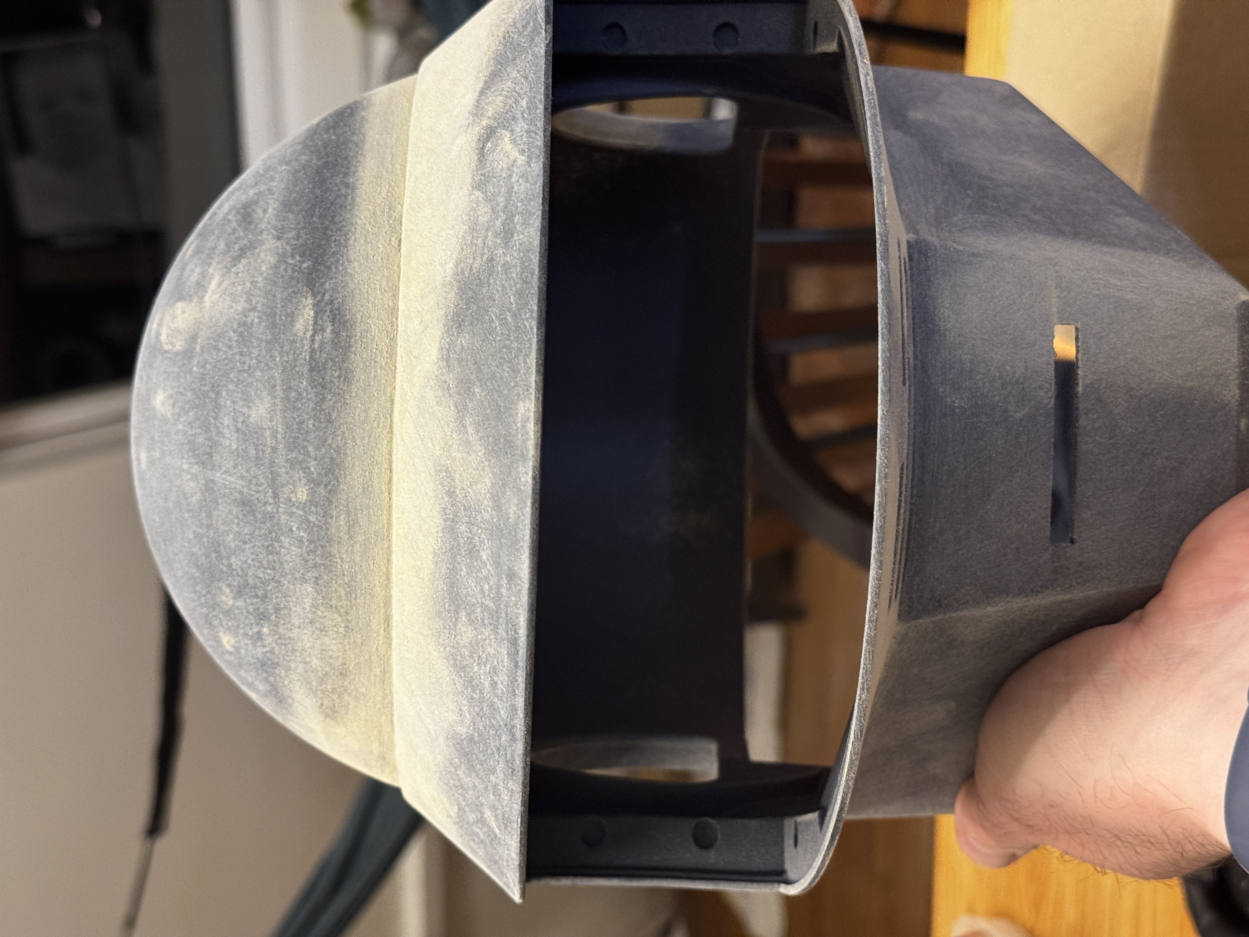 Bondo application, pass 5