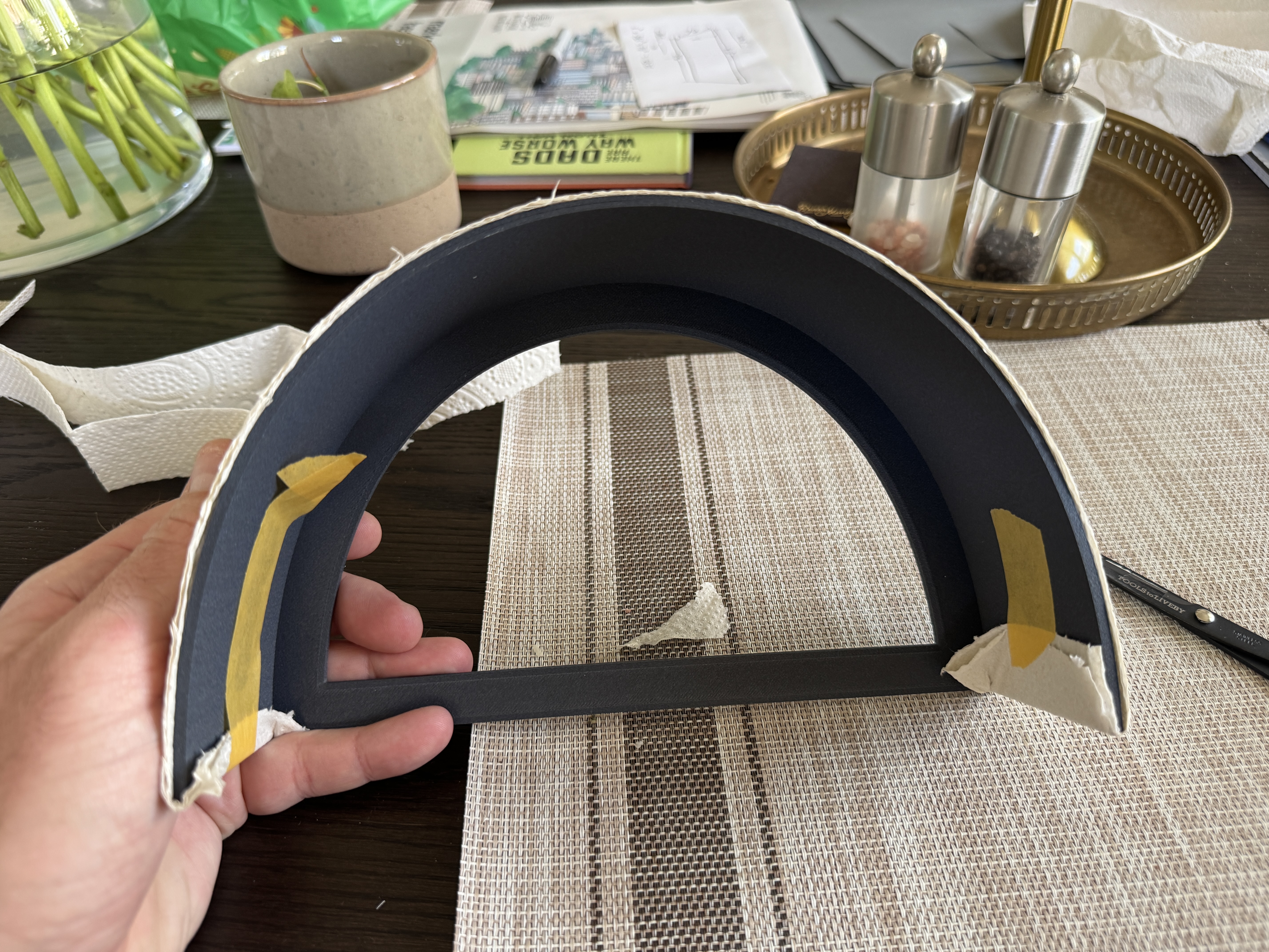 Forming the polycarbonate, pass 1
