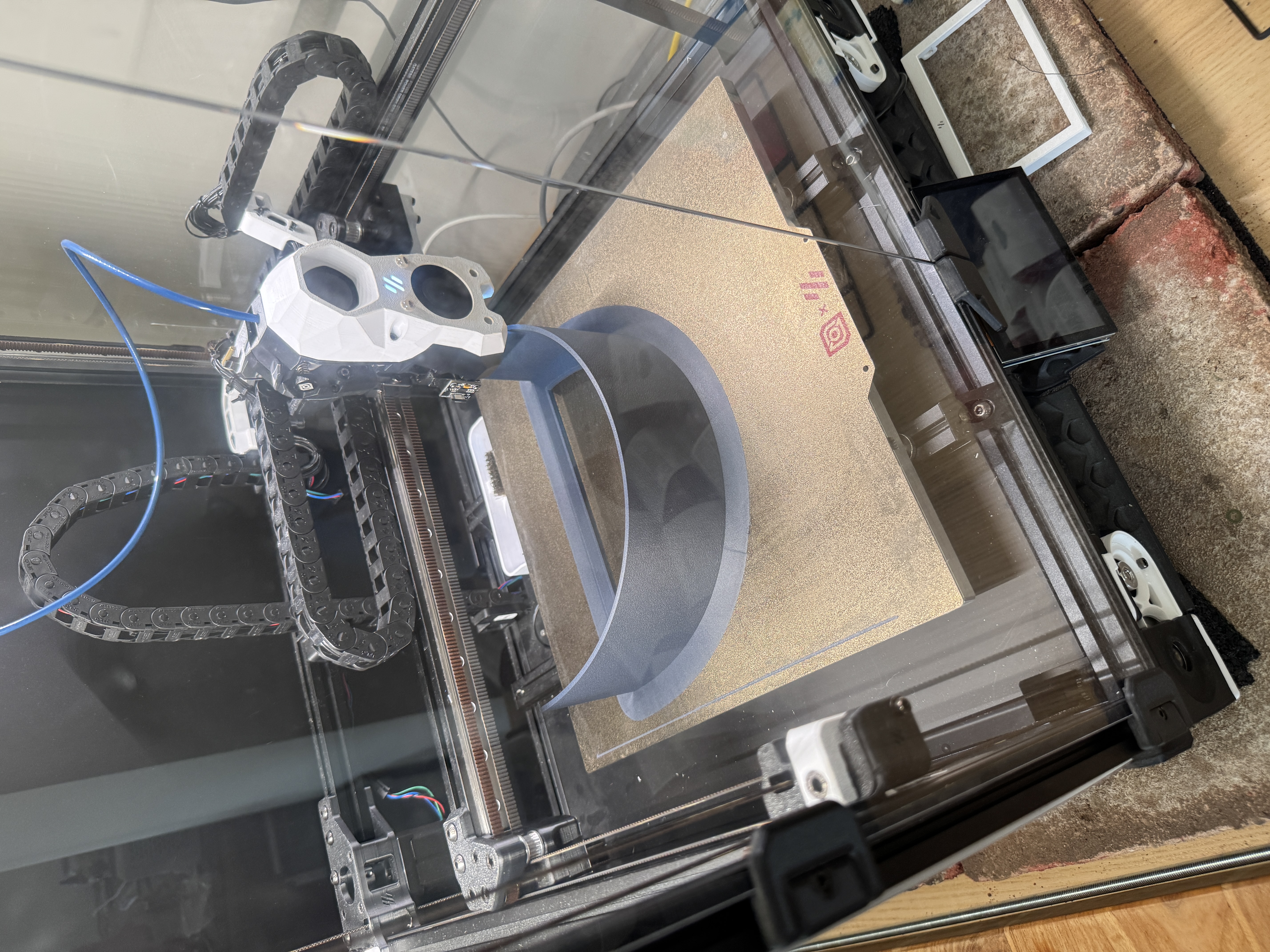 3D printing the polycarbonate form